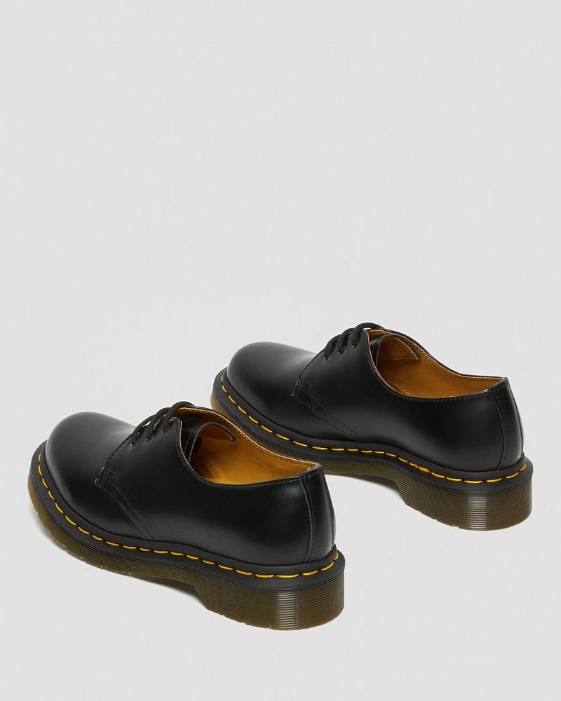 Dr Martens 1461 Smooth Læder Oxford Sko Dame Sort | DK 371YXF